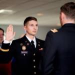 Political Science Major Commissioned as Army Officer at GVSU Ceremony